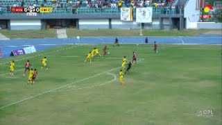 🤯Goal line clearance by Seidu to keep the scores level in the first half.   #GPL #GPLMW23 screenshot 4