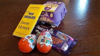 Tasting Irish Chocolates & Opening My Little Pony Kinder Eggs!