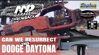 Resurrecting a Dodge Daytona that was in a Police Chase Crash  AMD Garage