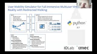 User Mobility Simulator for Full-Immersive Multiuser Virtual Reality with Redirected Walking