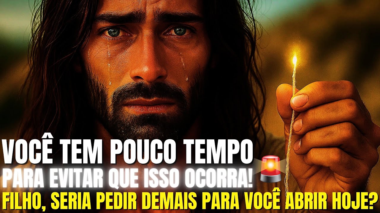 DEUS DIZ: FILHO, ABRA ISSO DEPRESSA, NÃO ME DEIXE IMPLORAR POR SUA ATENÇÃO!