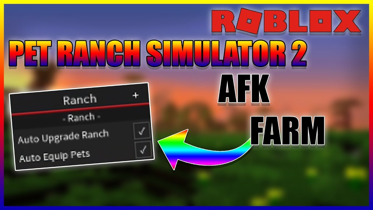 New Roblox Cheat Pet Ranch Simulator 2 Gui Auto Upgrade Auto - roblox pet ranch simulator 2 all pets