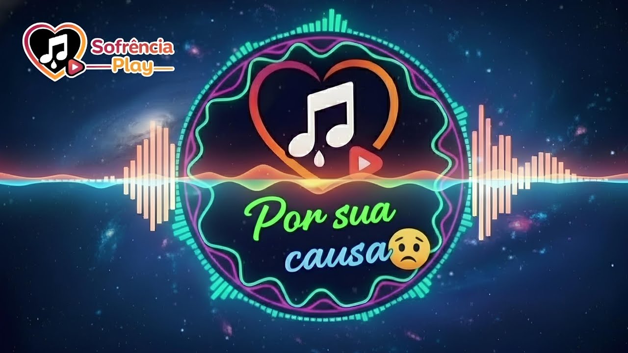 POR SUA CAUSA | Música de Sofrência Sertaneja Legendada 💔  #sofrencia #sertanejo