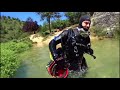 Buceando en el Pozo Azul. David Bisbal