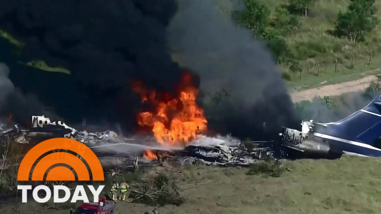 All 21 On Board Survive Fiery Plane Crash In Texas