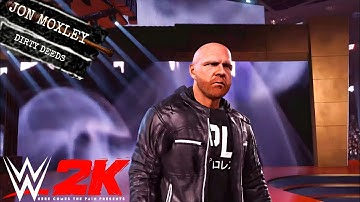 JON MOXLEY 2024 UPDATED FULL ENTRANCE W/4K RESHADE TEXTURE | WWE 2K19 PC MOD