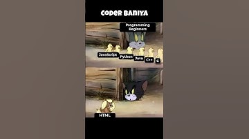 Funny Programming Meme | HTML vs Other Languages | Coder Baniya