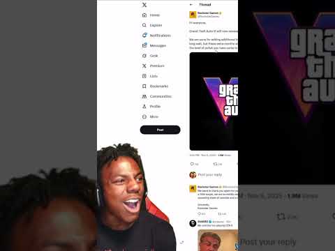 Speed Crashes Out After Seeing Gta 6 Delay News Ishowspeed Gta6 Gtaworld