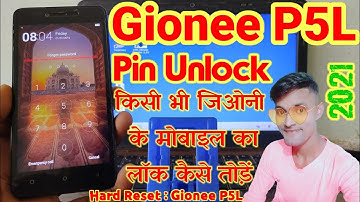 Gionee P5L Hard Reset | Gionee P5L Forgot Password | Gionee P5L Factory Reset