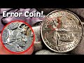I found a massive error coin in a roll of quarters  5 banks 1 hunt