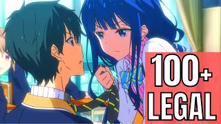 100 Anime LEGAL schauen!