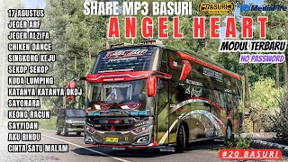🥳 ANGEL HEART SHARE MP3 BASURI ! BUSSID UPDATE 4.3.2 ! LINK MP3 BASURI MEDIAFIRE