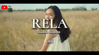 Shanna shannon - Rela(Lirik)