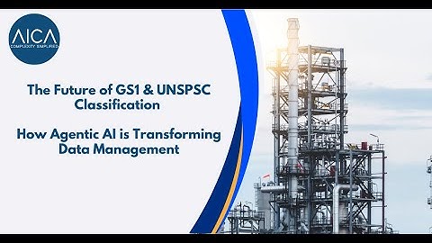 Future of GS1 & UNSPSC Classification | How Agentic AI Transforms Data Accuracy & Governance