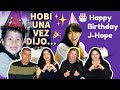 FRASES ICÓNICAS DE J-HOPE QUE ARMY JAMÁS OLVIDARA ✨ | HBD Hobi 🎂 | Reacción EN FAMILIA!! 💖