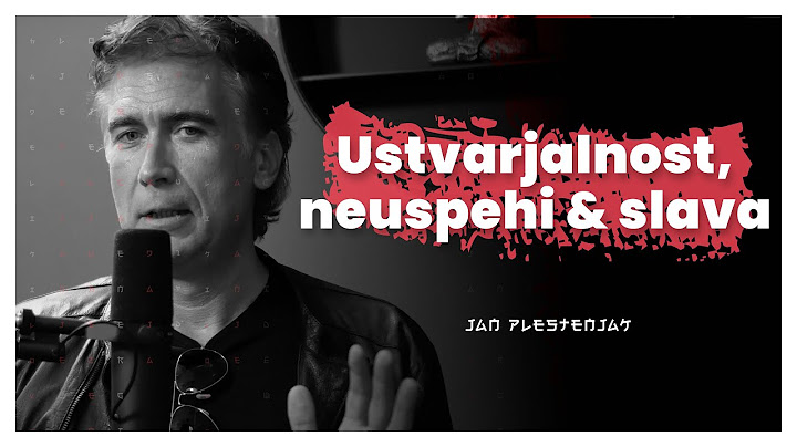 Ustvarjalni proces, neuspehi, slava in življenjske lekcije (Jan Plestenjak) — AIDEA Podkast 116