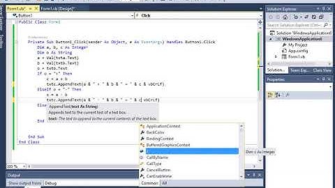 Visual Basic .NET Tutorial  IF THEN ELSE statement