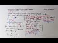 Intermediate Value Theorem and Bi-sectional Algorithm to Find Roots cos x -  x