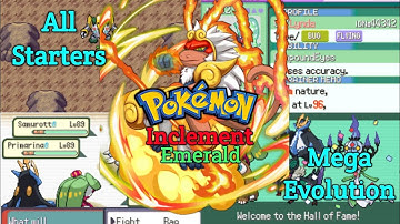 Updated GBA Rom Hack | All Starters, Mega Evolution, Challenge Modes, Alternative HM