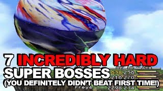 7 Incredibly Hard Super Bosses You Definitely Didn't Beat First Time Round