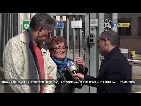ANZIANA TRUFFATA DA FINTO TECNICO DEL GAS, LA TESTIMONIANZA ESCLUSIVA: «HO AVUTO PAU... | 07/04/2025