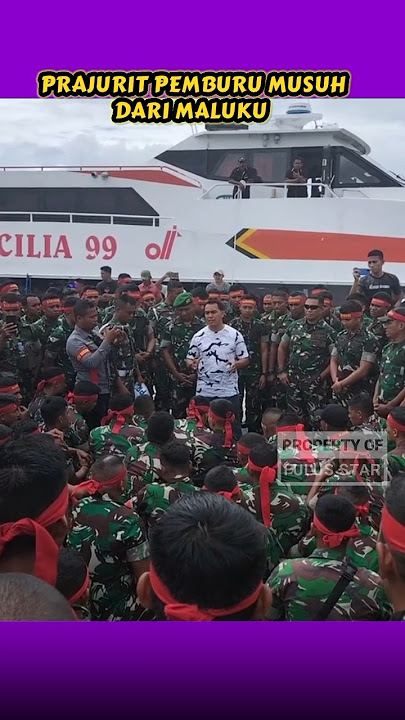 PASUKAN HANTU DARI MALUKU #KABARESI#tniad #komando #bravotni
