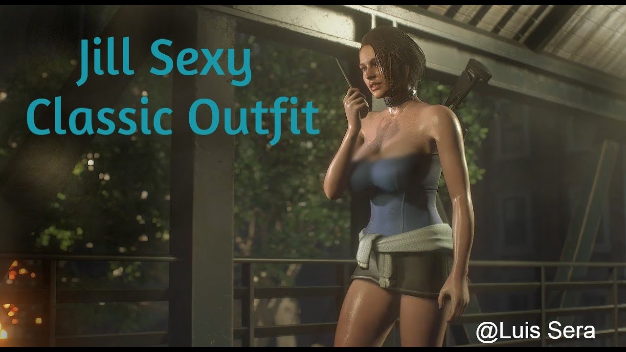 Jill Thicc Classic Costume Resident Evil 3 Remake