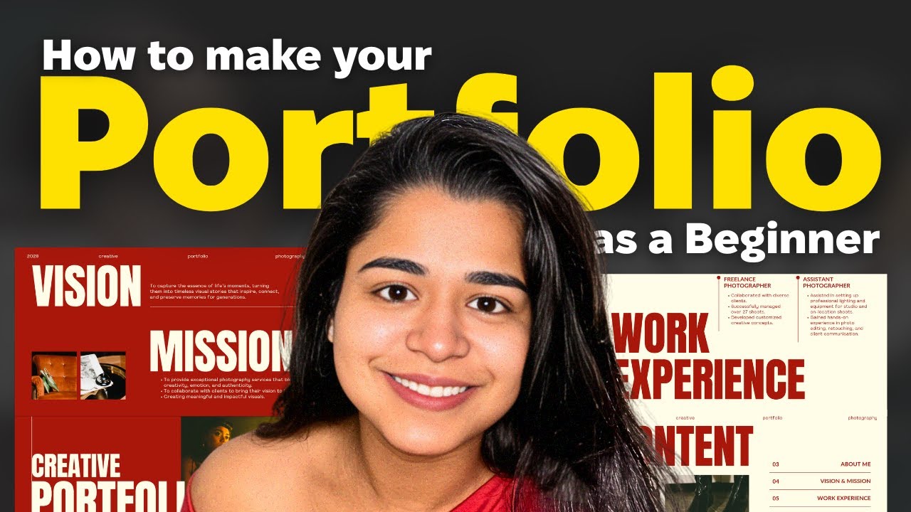 Create Your First Portfolio in 2025 🔥| Complete Beginner Portfolio ...