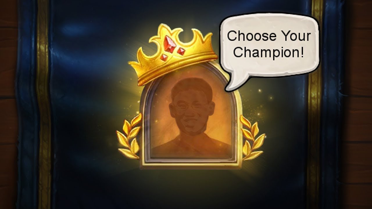 Die Ermäßigung Abteilung Auftreten choose champion Egoismus Ermordung