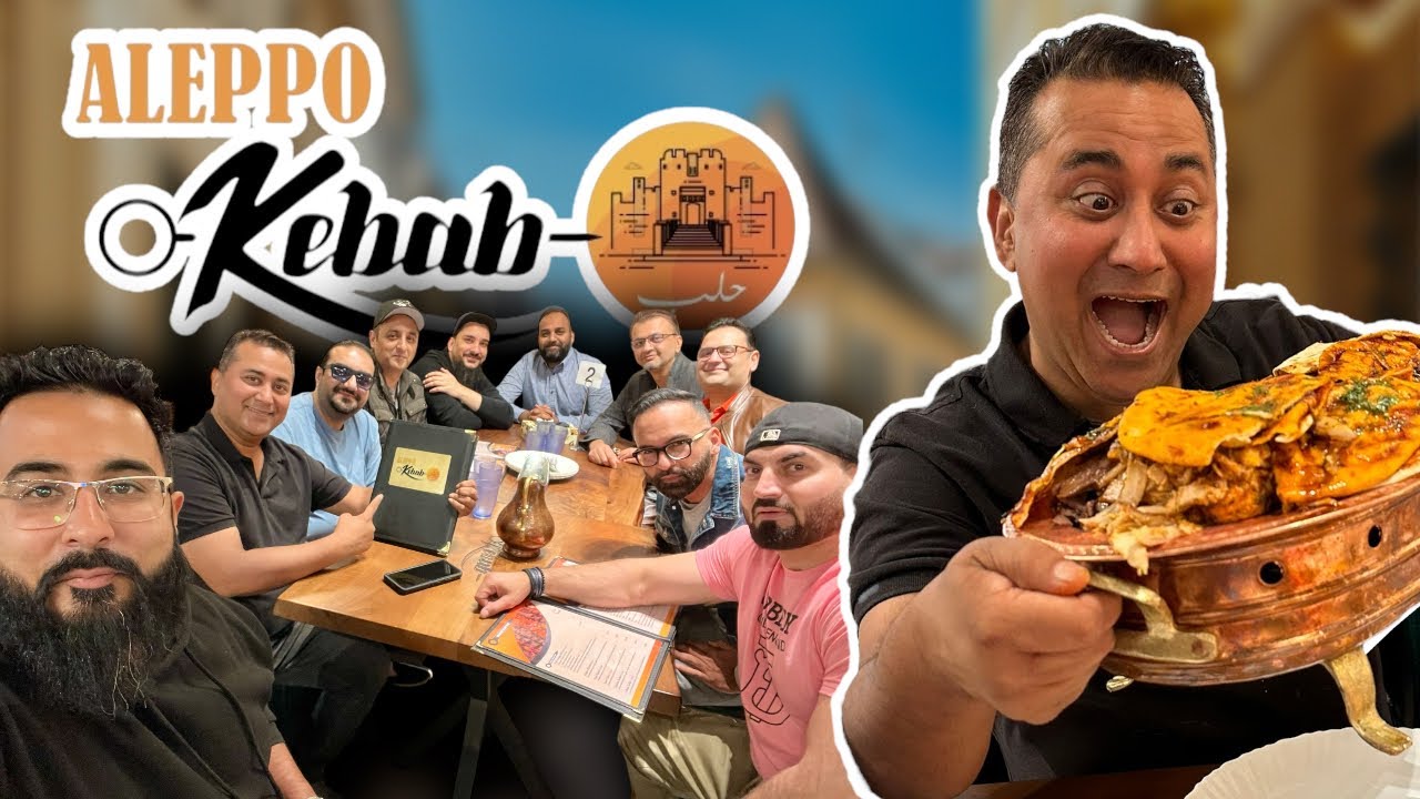 Middle Eastern Syrian Food: Dinner at Aleppo Kebab with the West End Brothers