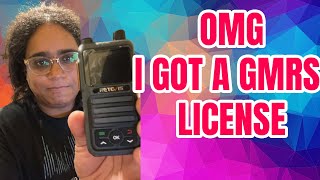 Why I got a GMRS license, and why you should, too.