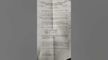 JNTUH #R18 ,R16 || Computer oriented statical method (COSM) maths questions paper ||#jntuhupdates