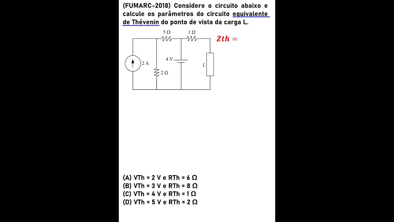 Equivalente de Thevenin