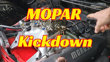 How to Setup Mopar Kickdown Linkage for Smooth Shifts! #carrepair #mopar #transmission