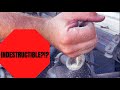 I Dumped This Engine Full Of Sand & Water, & IT KEPT RUNNING!!! (Then I Put It In The Car Crusher)
