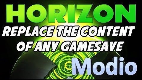 How to use a " Content Replacement " save w/ Horizon & Modio