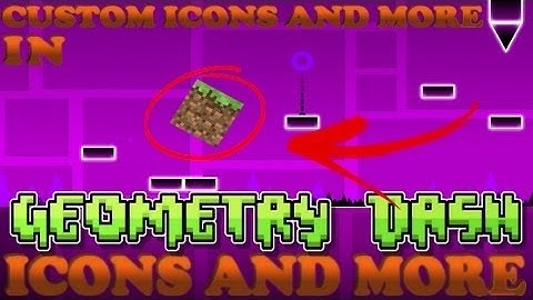 TUTORIAL! How to get any custom icon creation into GEOMETRY DASH! (Paint.net)