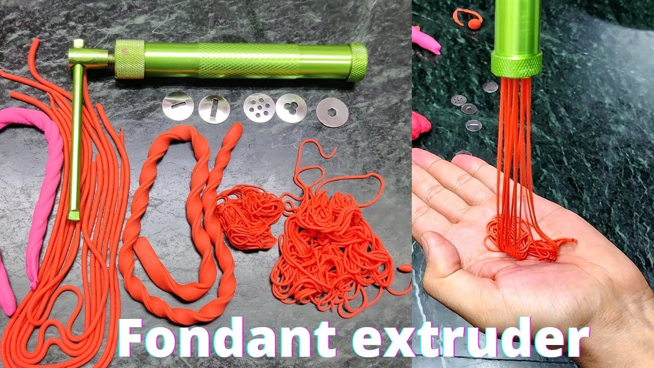 Fondant Extruder Set - All Things Baking