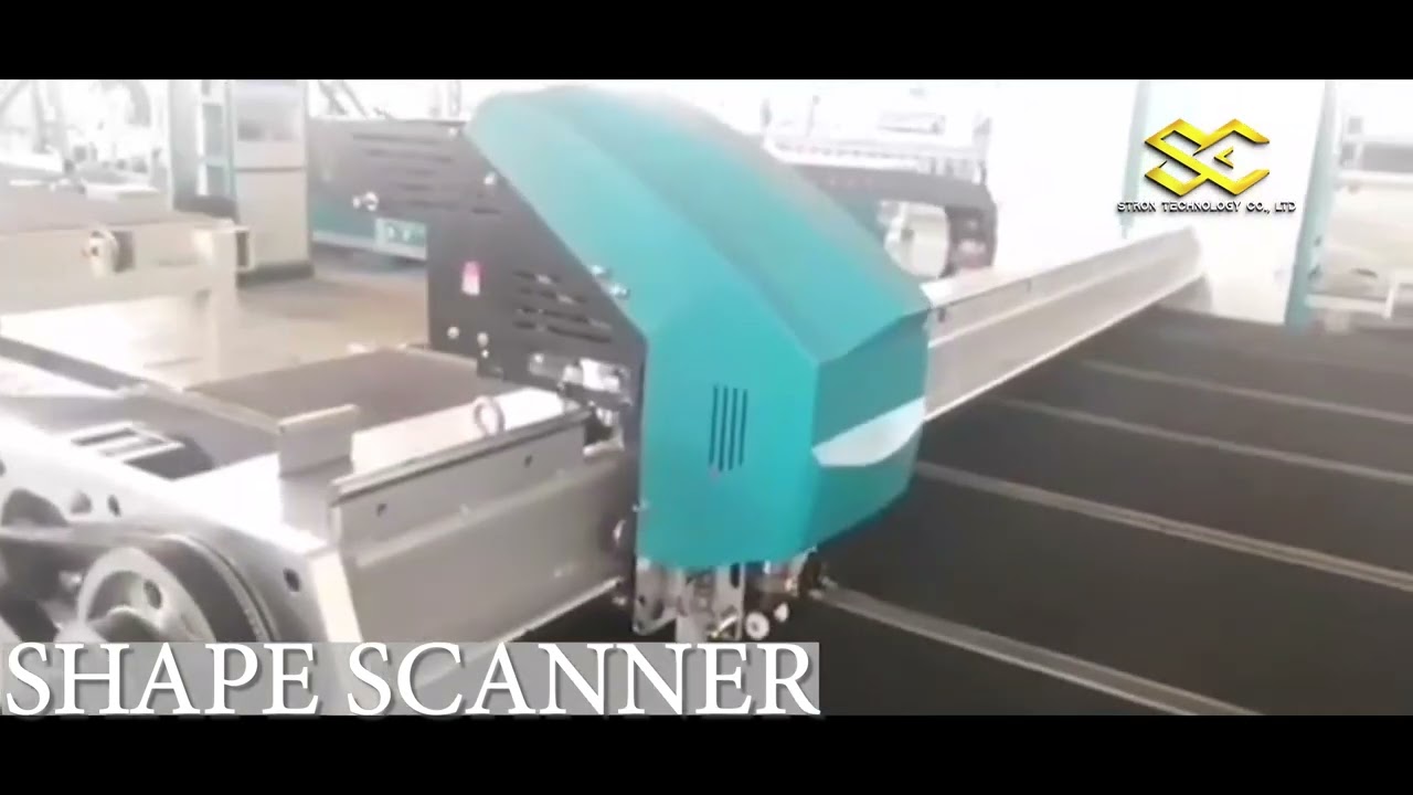 STRON TECHNOLOGY SHAPE SCANNER | HIGH PRECISION | HIGH QUALITY | CNC GLASS CUTTING MACHINE