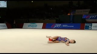 Dina Averina (2018) Ball (EF) | GRAN PRIX · THIAIS (FRANCIA) | @ AverinaTwins