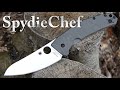 スパイダルコ『スパイディーシェフ』錆びないLC200Nを使用したフォールディングナイフ