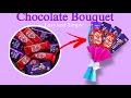 How to make Chocolate Bouquet 💜🍫/ Birthday gift idea #youtube #chocolate #bouquet