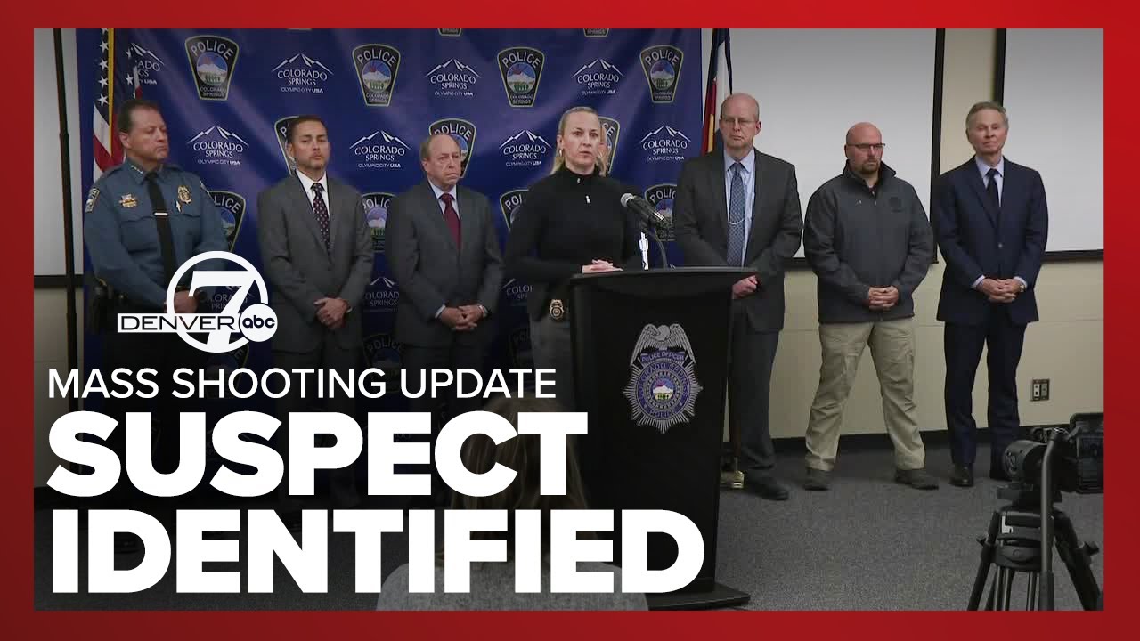 Watch officials update Colorado Springs shooting YouTube