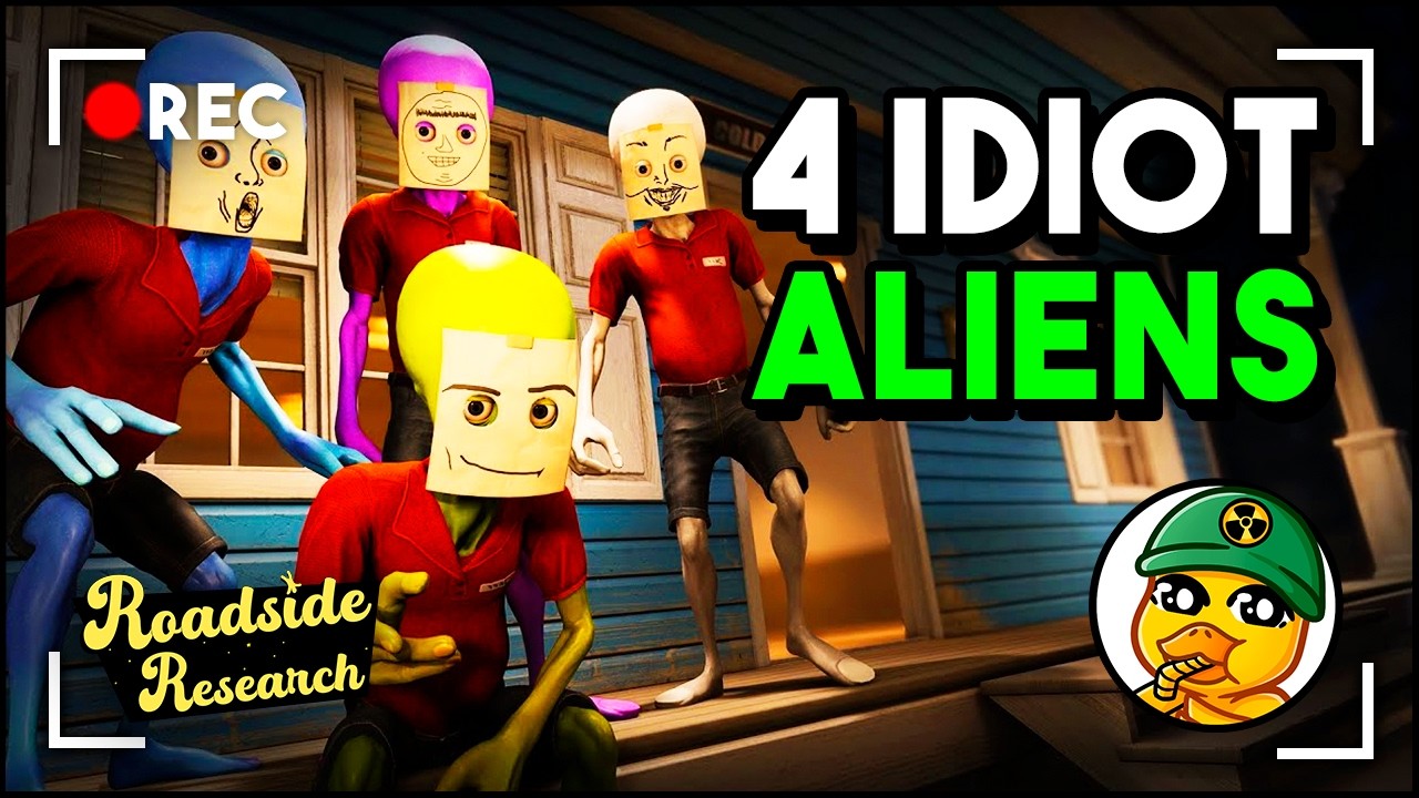 Roadside Research, The Alien Gas Station Simulator Game! Co-Op First Impressions & Gameplay!