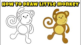How to Draw Little Monkey Step By Step – Unlock Your Artistic Potential