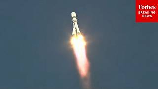 Rocket Launches From Kazakhstan To Deliver Supplies To Astronauts Aboard International Space Station