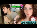 24 HORAS ESPOSADOS!! *nos besamos*