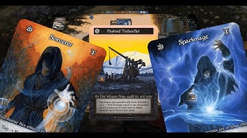 SorceryTCG Gameplay: Sorceror vs Sparkmage