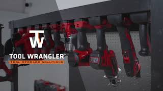 Tool Wrangler™ Storage Solutions For DeWalt 20V & Milwaukee M18 Tools &  Batteries - YouTube