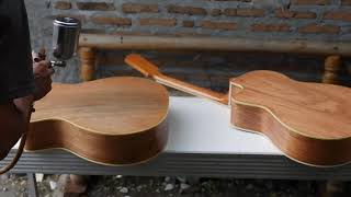 cat gitar akustik keren - tutorial cat gitar akustik - atas tenggara